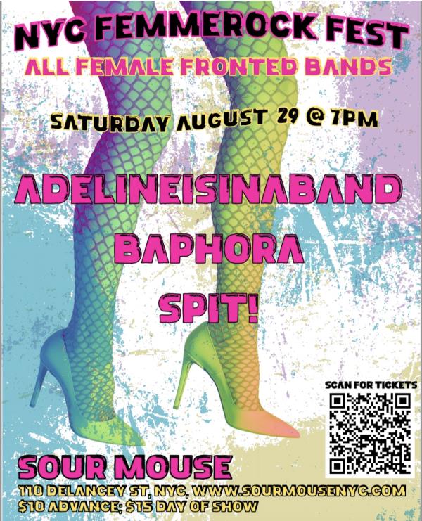 Adelineisinaband/Baphora/Spit! @ Sour Mouse: 